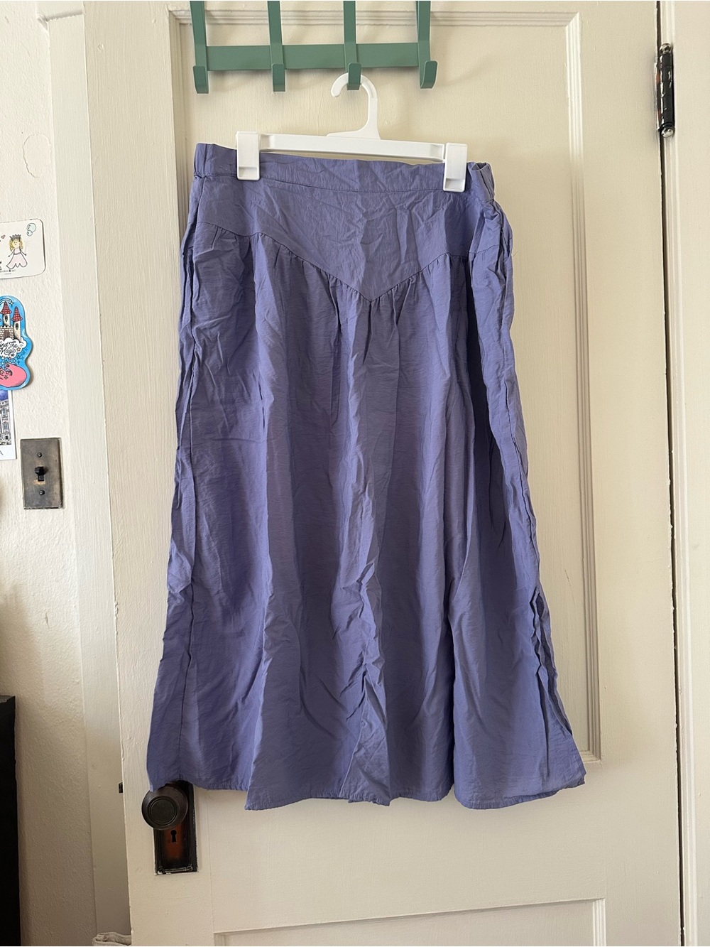 a new day Lavender Midi Skirt